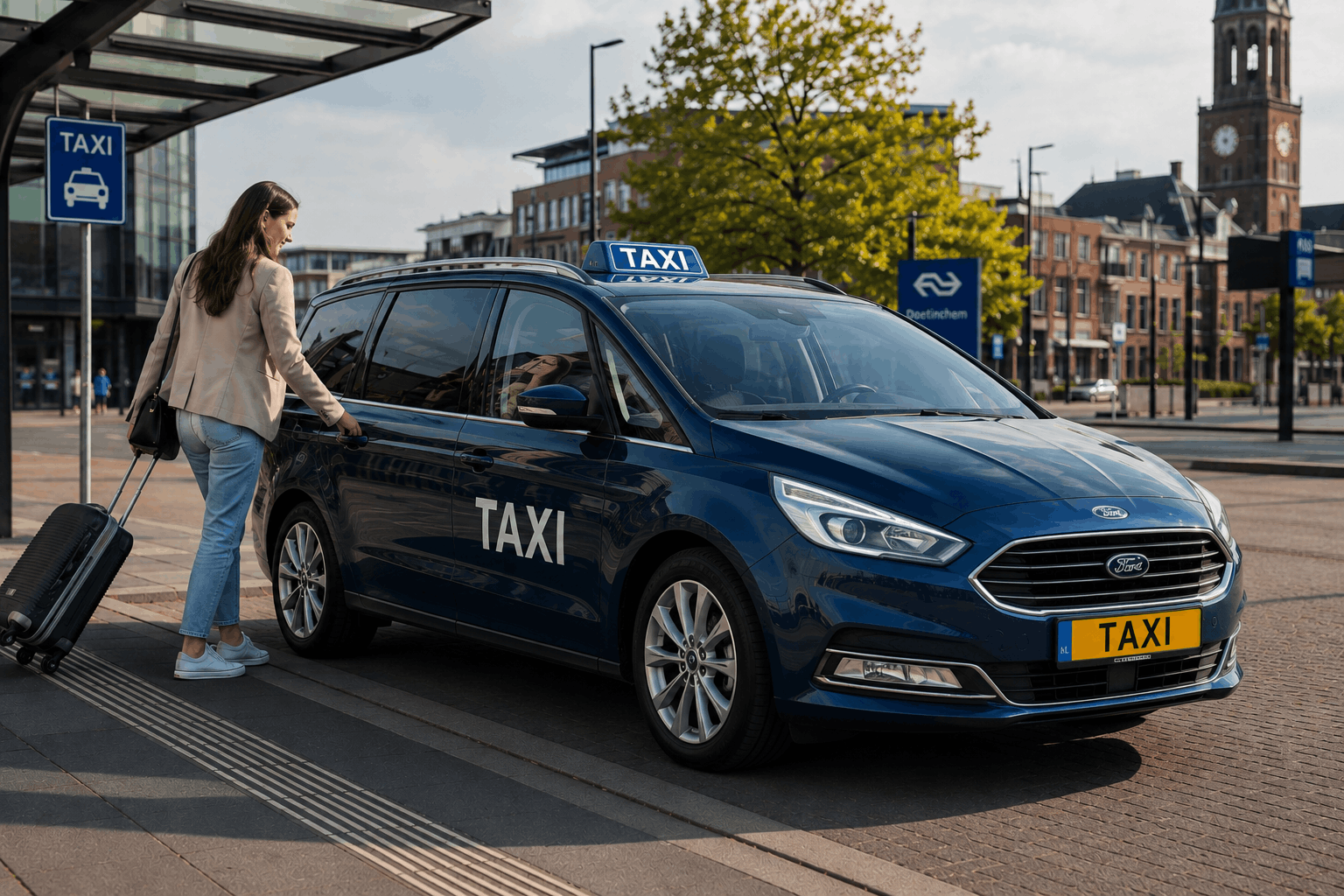 Taxi Centrale Leusden - Moderne Ford Galaxy